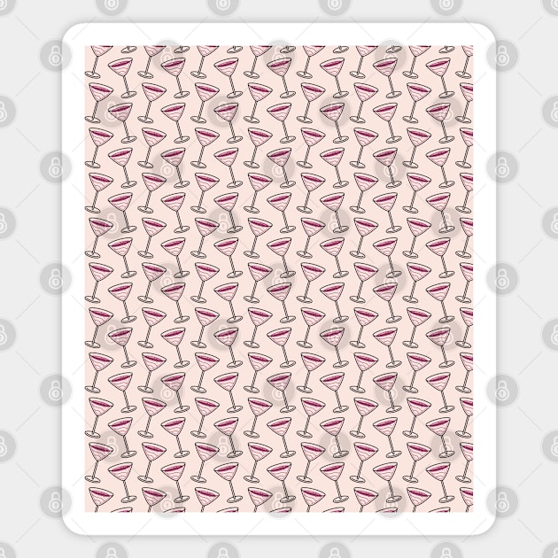 Martini Pudding Pattern Magnet by ElusiveIntro